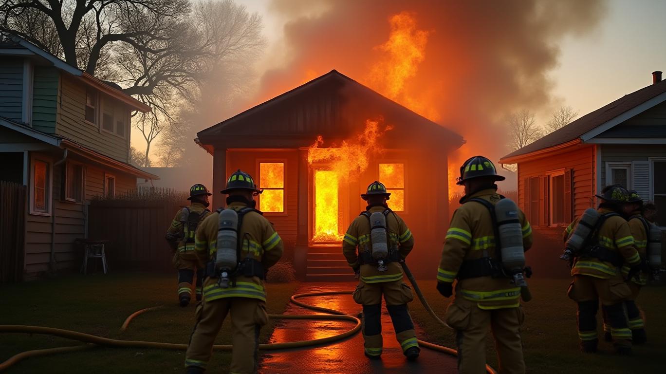 NOFD Extinguishes Two-Alarm Fire in Algiers Home with No Injuries Reported.