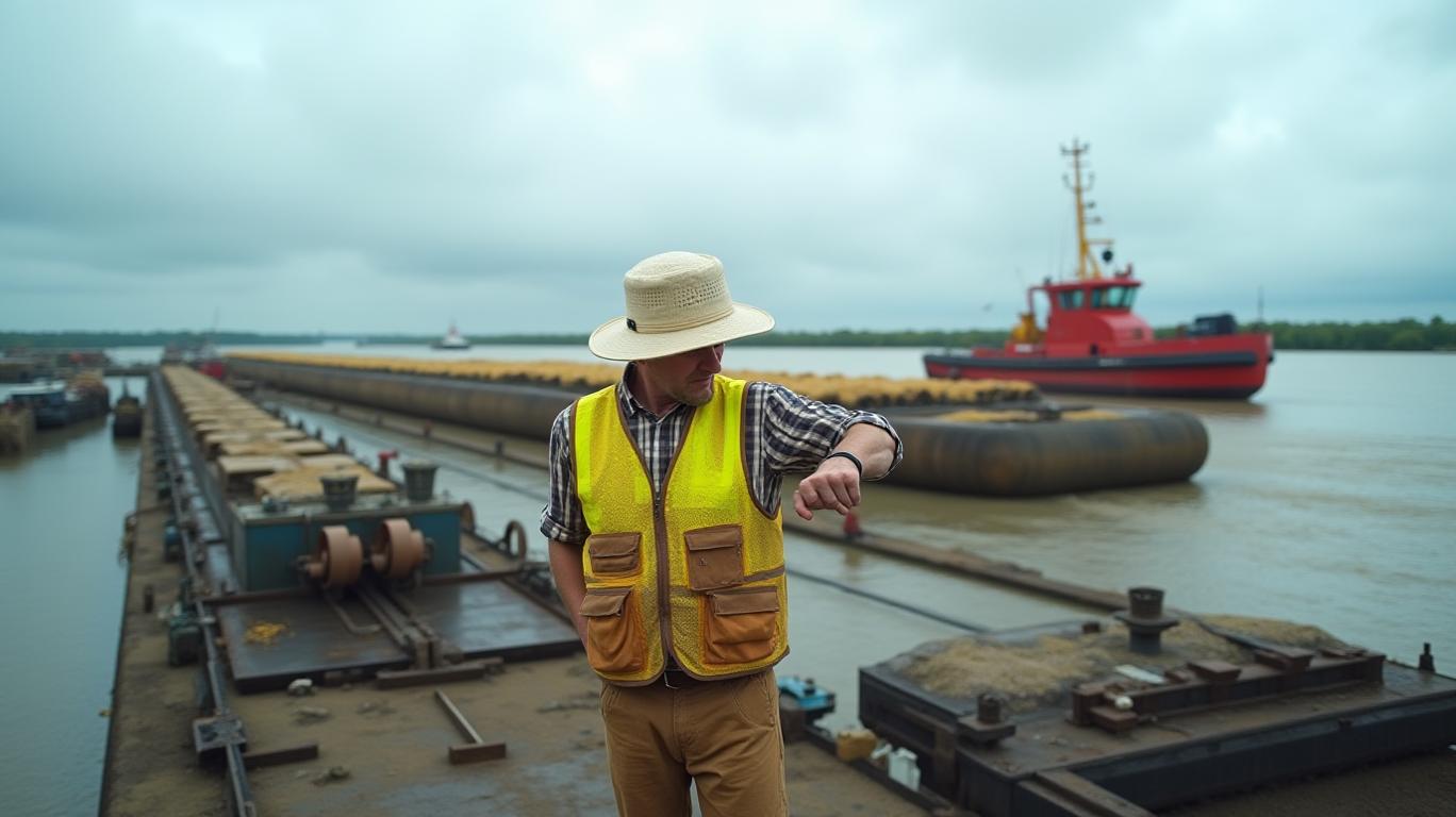 Barge Basis for Corn and Soybeans Rise Amid Delays and Slow Grain Sales