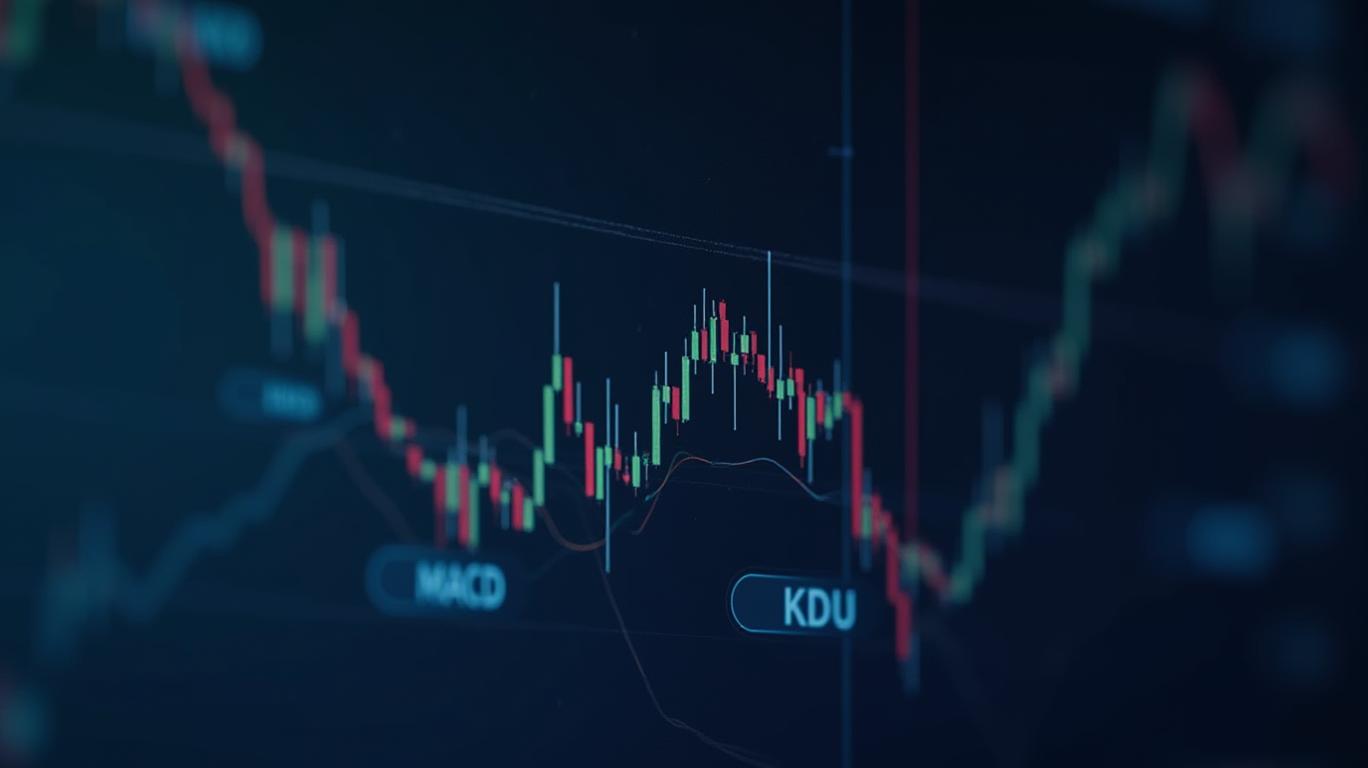Pathward Financial's 15min chart: MACD Death Cross, KDJ Death Cross triggered.