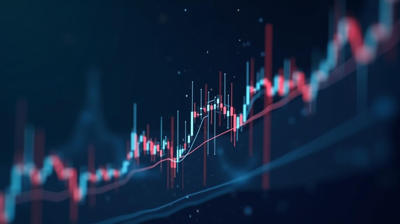 Nuvectis Pharma's 15min chart shows Bollinger Bands expanding upward and bullish Marubozu.